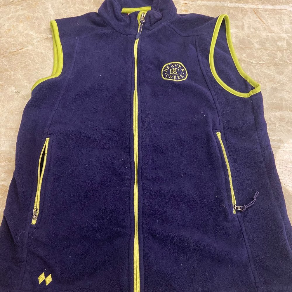 Kid's Beaver Creek Double Diamond Fleece Vest XL